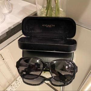 Coach Black Sunglasses